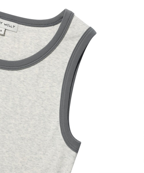 Wacky WiLLy(ワッキーウィリー)の「WOMEN'S BASIC SLEEVELESS(Tシャツ/カットソー・レディース・その他/ライトグレー/ホワイト/ネイビー・SMALL/MEDIUM)」の22枚目の写真
