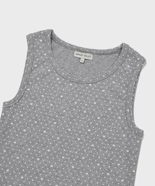 Wacky WiLLy(ワッキーウィリー)の「WOMEN'S BASIC SLEEVELESS(Tシャツ/カットソー・レディース・その他/ライトグレー/ホワイト/ネイビー・SMALL/MEDIUM)」の11枚目の写真