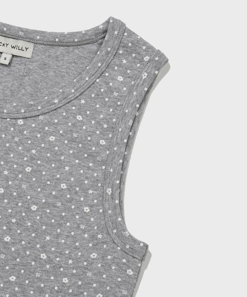 Wacky WiLLy(ワッキーウィリー)の「WOMEN'S BASIC SLEEVELESS(Tシャツ/カットソー・レディース・その他/ライトグレー/ホワイト/ネイビー・SMALL/MEDIUM)」の12枚目の写真
