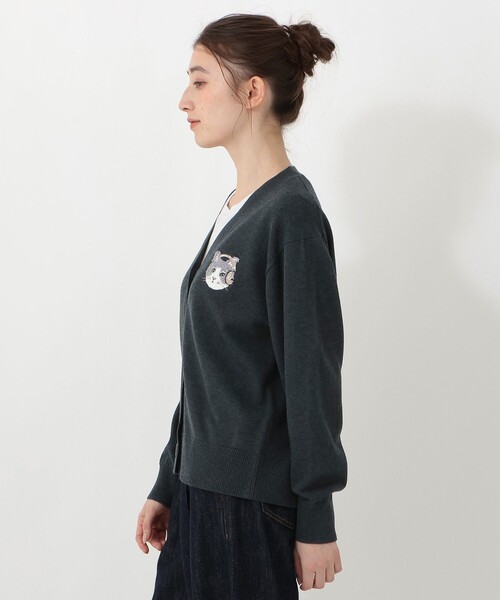 オンラインストア・一部店舗限定】刺繍カーディガン/Cat's NapTime