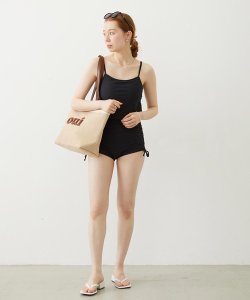 MILKFED.(ミルクフェド)の「OUI BASKET BAG(トートバッグ・レディース・ベージュ/ブラウン/ブラック・ONE SIZE)」の10枚目の写真