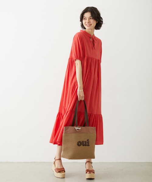 MILKFED.(ミルクフェド)の「OUI BASKET BAG(トートバッグ・レディース・ベージュ/ブラウン/ブラック・ONE SIZE)」の19枚目の写真