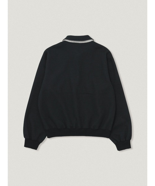elephant TRIBAL fabrics(エレファントトライバルファブリックス)の「elephant TRIBAL fabrics Reversible Half-Zip(スウェット・メンズ・ブラウン/ブラック/セージグリーン・2/1)」の5枚目の写真
