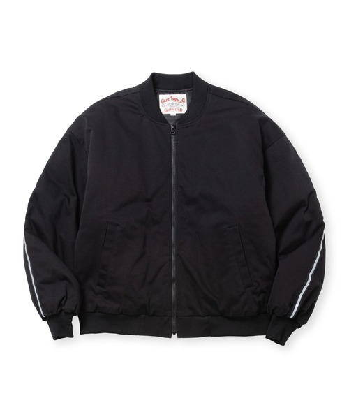 CALEE(キャリー)の「CHINO CLOTH REFLECTOR WIDE RIB JACKET(ブルゾン・メンズ・ブラウン・LARGE/X-LARGE)」の2枚目の写真