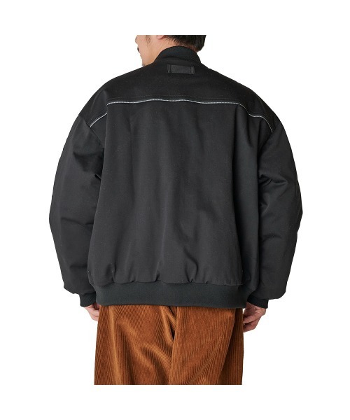 CALEE(キャリー)の「CHINO CLOTH REFLECTOR WIDE RIB JACKET(ブルゾン・メンズ・ブラウン・LARGE/X-LARGE)」の11枚目の写真