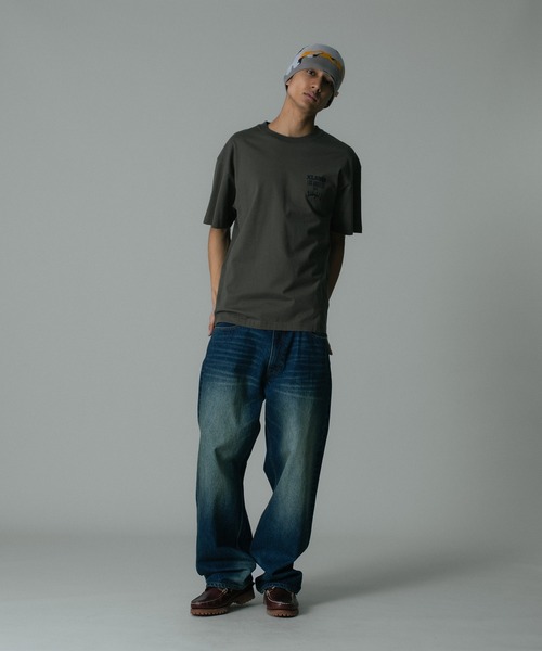 XLARGE(エクストララージ)の「EST.1991 S/S TEE(Tシャツ/カットソー・メンズ・ホワイト/ブラウン/ブラック・M/L/XL/S)」の11枚目の写真