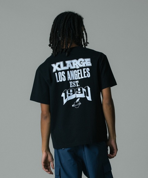 XLARGE(エクストララージ)の「EST.1991 S/S TEE(Tシャツ/カットソー・メンズ・ホワイト/ブラウン/ブラック・M/L/XL/S)」の13枚目の写真