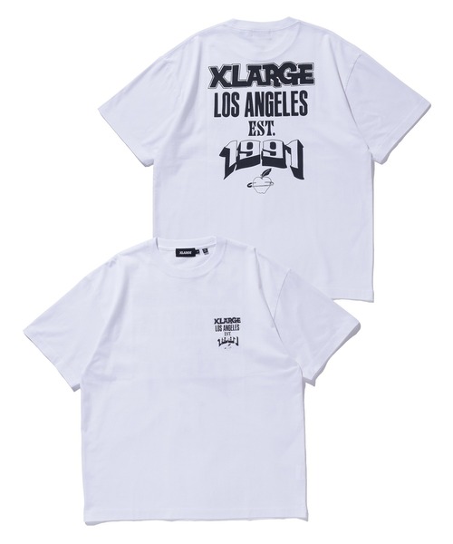 XLARGE(エクストララージ)の「EST.1991 S/S TEE(Tシャツ/カットソー・メンズ・ホワイト/ブラウン/ブラック・M/L/XL/S)」の9枚目の写真
