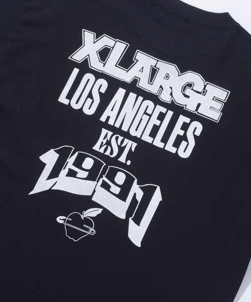 XLARGE(エクストララージ)の「EST.1991 S/S TEE(Tシャツ/カットソー・メンズ・ホワイト/ブラウン/ブラック・M/L/XL/S)」の7枚目の写真
