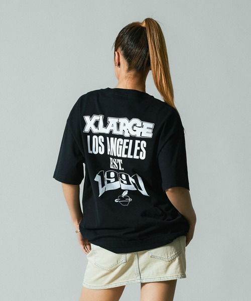 XLARGE(エクストララージ)の「EST.1991 S/S TEE(Tシャツ/カットソー・メンズ・ホワイト/ブラウン/ブラック・M/L/XL/S)」の22枚目の写真