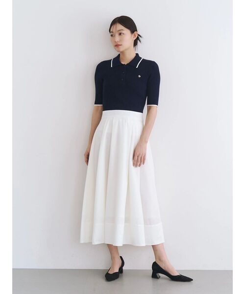 POLO BCS（ポロ ビーシーエス）の「【POLO BCS】ポロドッキングワンピース（ワンピース・レディース・その他1/ネイビー/オフホワイト・MEDIUM）」の2枚目の写真