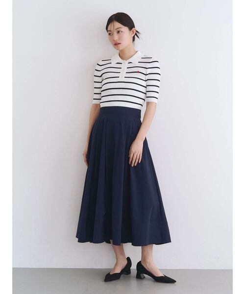 POLO BCS（ポロ ビーシーエス）の「【POLO BCS】ポロドッキングワンピース（ワンピース・レディース・その他1/ネイビー/オフホワイト・MEDIUM）」の5枚目の写真