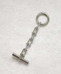 カラビナ」に該当するキーホルダー（シルバー/銀色系）ファッション