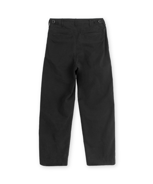 BROWNYARD（ブラウンヤード）の「ヴィンテージコットンパンツ、ブラック（その他パンツ・メンズ・その他・3/4/5/6）」の2枚目の写真