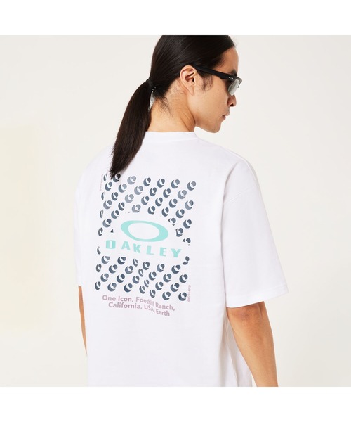 OAKLEY(オークリー)の「オークリー ENHANCE QDC SS TEE GRIP 4.0 Tシャツ/メンズ/MENS/OAKLEY(Tシャツ/カットソー・メンズ・ブラック/ホワイト・L/M/S/XL)」の4枚目の写真
