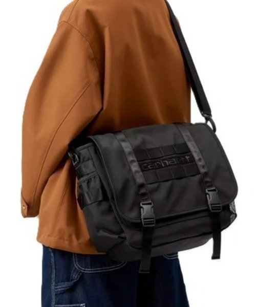 Carhartt(カーハート)の「【Carhartt WIP】PRESCOTT SHOULDER BAG(ショルダーバッグ・メンズ・ブラック・ONE SIZE)」の10枚目の写真