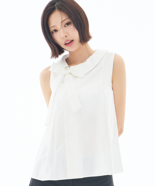 ILLIGO(イリゴ)の「ロープフレアブラウスホワイト(シャツ/ブラウス・レディース・その他・OS)」の2枚目の写真