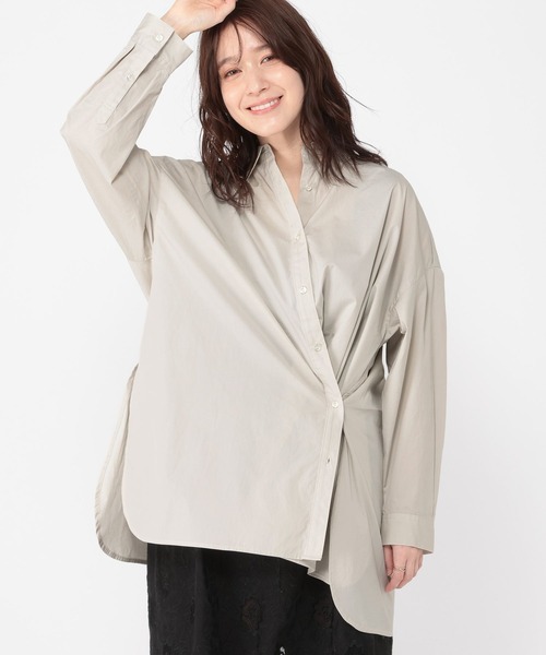 studio CLIP（スタディオクリップ）の「マルチWAYアソートオーバーシャツ（シャツ/ブラウス・レディース・その他1/ピンク/ライトグレー・FREE）」の17枚目の写真