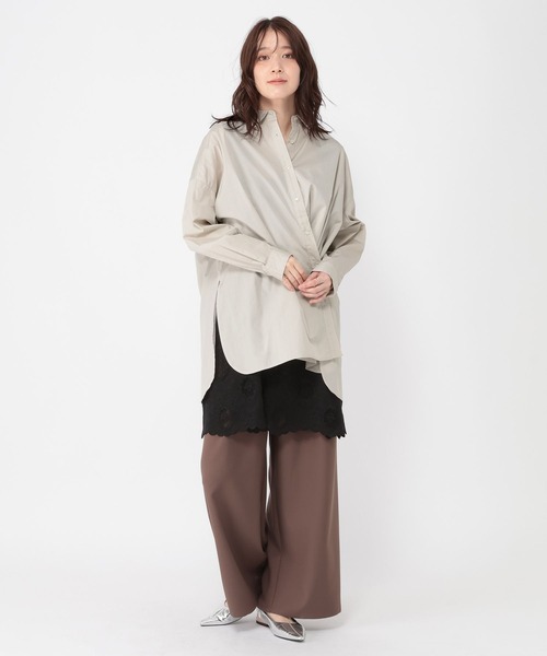 studio CLIP（スタディオクリップ）の「マルチWAYアソートオーバーシャツ（シャツ/ブラウス・レディース・その他1/ピンク/ライトグレー・FREE）」の20枚目の写真