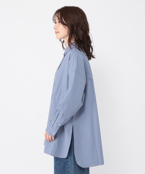 studio CLIP（スタディオクリップ）の「マルチWAYアソートオーバーシャツ（シャツ/ブラウス・レディース・その他1/ピンク/ライトグレー・FREE）」の5枚目の写真