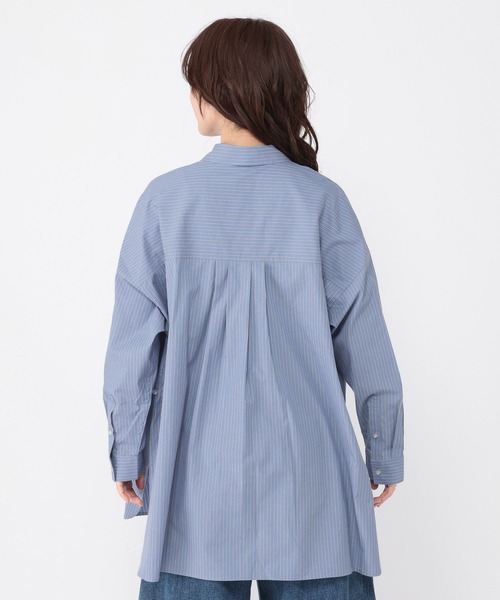 studio CLIP（スタディオクリップ）の「マルチWAYアソートオーバーシャツ（シャツ/ブラウス・レディース・その他1/ピンク/ライトグレー・FREE）」の6枚目の写真