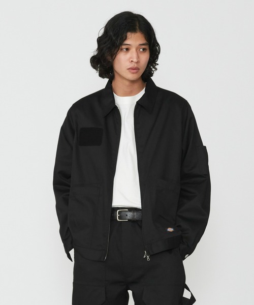 Dickies（ディッキーズ）の「Dickies/ディッキーズ G.W.C ワークジャケット（その他アウター・メンズ・ベージュ/ブラック/ヘザーグレー・MEDIUM/LARGE/X-LARGE）」の2枚目の写真
