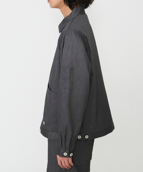 Dickies（ディッキーズ）の「Dickies/ディッキーズ G.W.C ワークジャケット（その他アウター・メンズ・ベージュ/ブラック/ヘザーグレー・MEDIUM/LARGE/X-LARGE）」の6枚目の写真