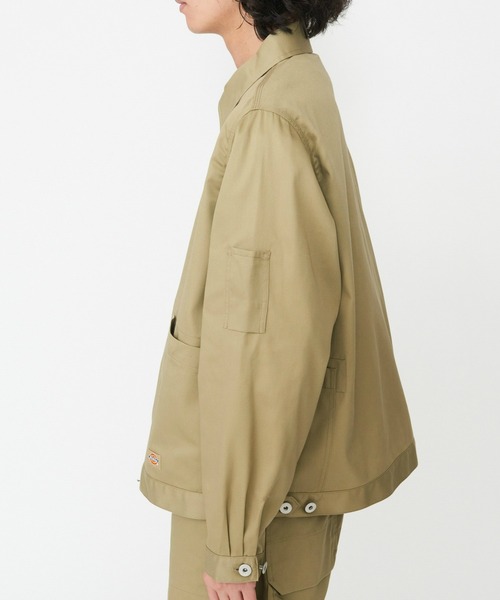 Dickies（ディッキーズ）の「Dickies/ディッキーズ G.W.C ワークジャケット（その他アウター・メンズ・ベージュ/ブラック/ヘザーグレー・MEDIUM/LARGE/X-LARGE）」の18枚目の写真