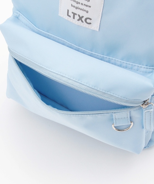LOVETOXIC(ラブトキシック)の「【LTXC】【容量7L】スクエアナイロンミニリュック(バックパック/リュック・キッズ・ライトブルー/ブラック/オレンジ・F)」の17枚目の写真