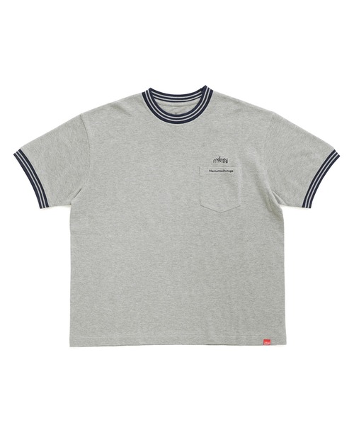 Manhattan Portage（マンハッタンポーテージ）の「Short Sleeve T-Shirts（Tシャツ/カットソー・メンズ・ホワイト/ブラック/ヘザーグレー・X-LARGE/LARGE/MEDIUM）」の3枚目の写真