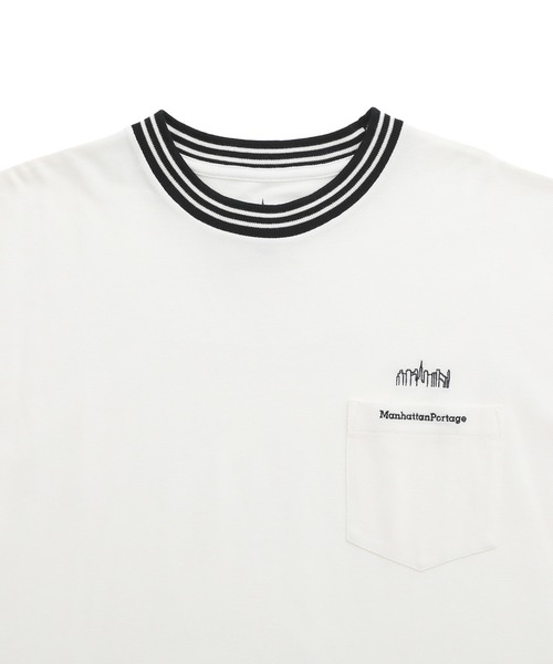 Manhattan Portage(マンハッタンポーテージ)の「Short Sleeve T-Shirts(Tシャツ/カットソー・メンズ・ホワイト/ブラック/ヘザーグレー・X-LARGE/LARGE/MEDIUM)」の7枚目の写真