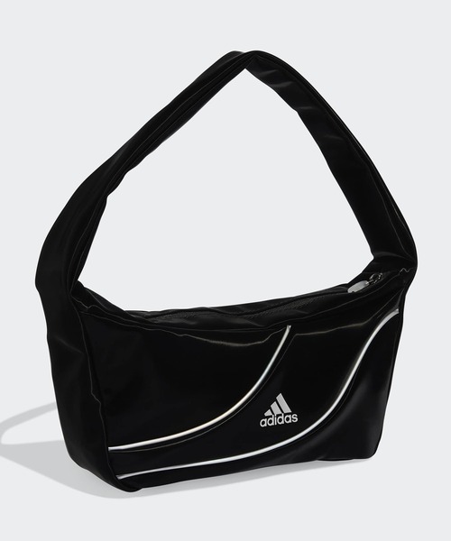 adidas(アディダス)の「adidas/アディダス パイピング 配色 ワンハンドルバッグ ハンドバッグ 秋 秋服 2026年秋冬(ショルダーバッグ・レディース・ブラック/グレー・FREE)」の21枚目の写真