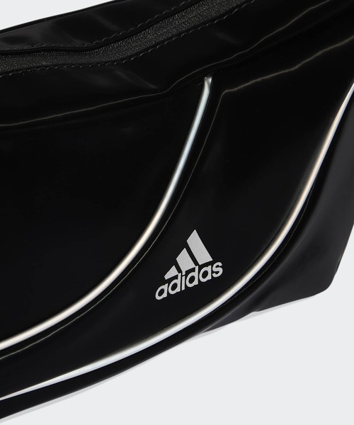 adidas(アディダス)の「adidas/アディダス パイピング 配色 ワンハンドルバッグ ハンドバッグ 秋 秋服 2026年秋冬(ショルダーバッグ・レディース・ブラック/グレー・FREE)」の14枚目の写真
