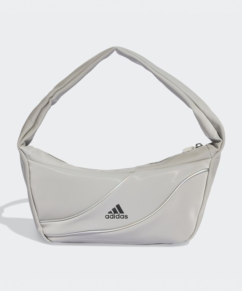 adidas(アディダス)の「adidas/アディダス パイピング 配色 ワンハンドルバッグ ハンドバッグ 秋 秋服 2026年秋冬(ショルダーバッグ・レディース・ブラック/グレー・FREE)」の12枚目の写真