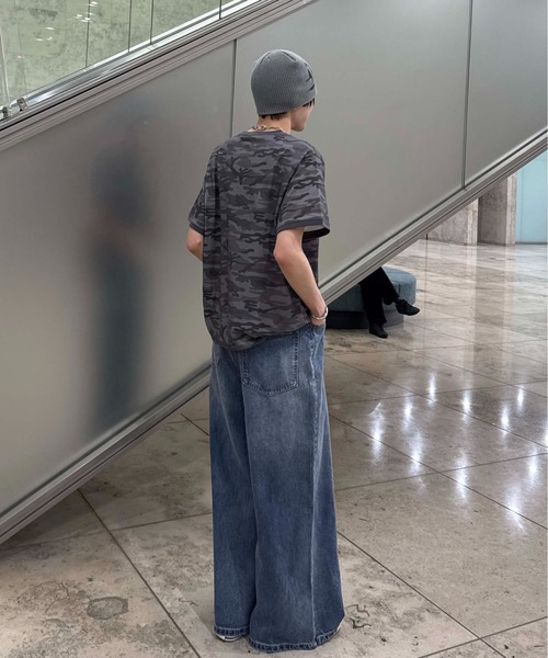 sedacle（セダクル）の「スラブケミカル加工デニム（デニムパンツ・メンズ・ブラック/インディゴブルー・LARGE/MEDIUM/SMALL）」の15枚目の写真