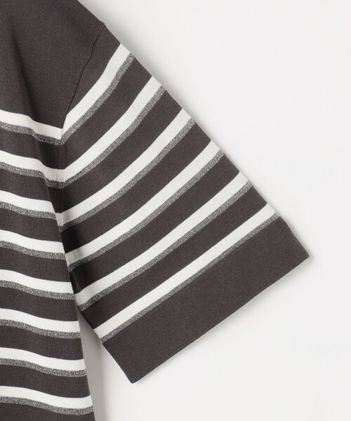 J.PRESS(ジェイプレス)の「【一枚で着映え】COTTON ACETATE DRY ニット Tシャツ(ニット/セーター・レディース・オレンジ系1/ダークブラウン系1/ベージュ系1・T13/T15)」の17枚目の写真