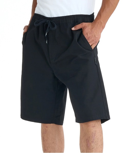 DC SHOES（ディーシーシューズ）の「DC SHOES メンズ 26 WIDE SHORT ショートパンツ 【2026年春夏モデル】/ウエストゴムデニムショーツ（デニムパンツ・メンズ・ライトブルー/ブラック系その他・MEDIUM/LARGE/X-LARGE）」の4枚目の写真