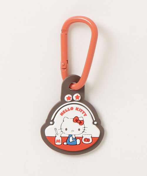 sanrio / サンリオ 】 ハローキティ ラバーマスコット付きカラビナ SKE