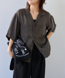 OUTDOOR PRODUCTS（アウトドアプロダクツ）の「キュプラオープンカラーハーフスリーブポケットシャツ セットアップ対応（シャツ/ブラウス）」