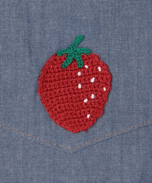MONITALY(モニタリー)の「monitaly | クロシェ刺繍 ウエスタンワークシャツ MEN(シャツ/ブラウス・メンズ・ブルー・L/M)」の6枚目の写真