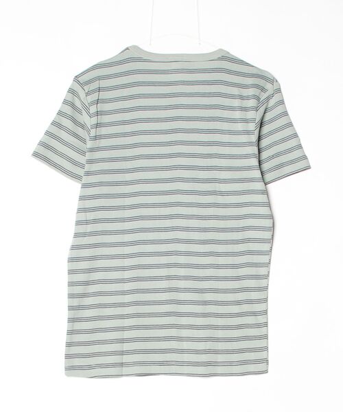 MILLER（ミラー）の「Robert P. Miller / パネルリブ半袖 / 109C（Tシャツ/カットソー・メンズ・ブラック系その他2/イエロー系その他/グレー系その他/チャコールグレー/ブルー/ブラック系その他/ホワイト系その他2/グレー/グレー系その他2/ミント/ホワイト系その他3/ブラウン/ホワイト・LARGE/X-LARGE/MEDIUM）」の14枚目の写真