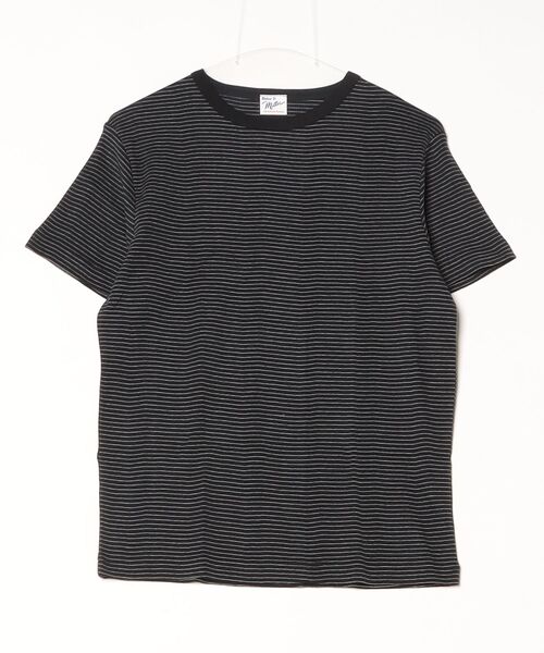MILLER（ミラー）の「Robert P. Miller / パネルリブ半袖 / 109C（Tシャツ/カットソー・メンズ・ブラック系その他2/イエロー系その他/グレー系その他/チャコールグレー/ブルー/ブラック系その他/ホワイト系その他2/グレー/グレー系その他2/ミント/ホワイト系その他3/ブラウン/ホワイト・LARGE/X-LARGE/MEDIUM）」の15枚目の写真
