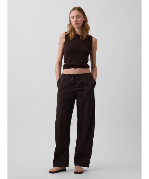 GAP(ギャップ)の「ポプリン イージーウエスト バレルパンツ(その他パンツ・レディース・ブラック/オフホワイト/ブルー/ブラウン・S/XS/L/M/XXS)」の14枚目の写真