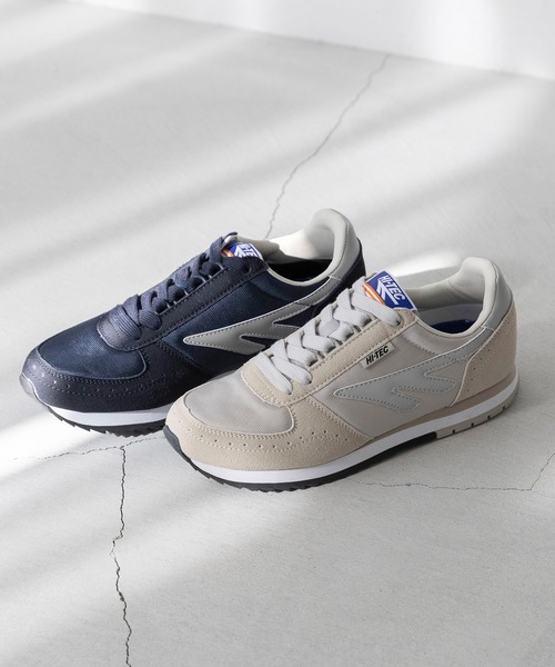 HI-TEC(ハイテック)の「HI-TEC ハイテック HT TR001 SILVER SHADOW 40 シルバーシャドー ローカット スニーカー(スニーカー・レディース・グレー/ネイビー・22.0cm/22.5cm/23.0cm/23.5cm/24.0cm/24.5cm/25.0cm/25.5cm/26.0cm)」の18枚目の写真