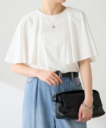 COLLAGE GALLARDAGALANTE | ケープデザインカットソー(Tシャツ/カットソー)