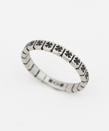 GRAYNOISE（グレイノイズ）の「Clover mini rail ring BK (925 silver)（リング）」
