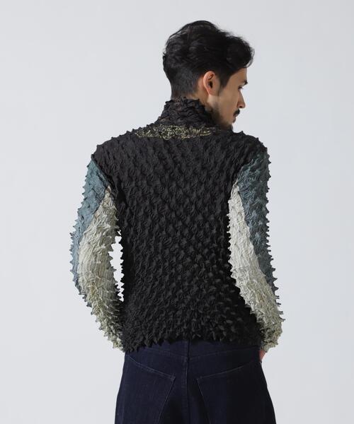 MASU(エムエーエスユー)の「MASU/エムエーエスユー/SPIKY FLIGHT JACKET/M26U6BL002(その他アウター・メンズ・ブラック/モスグリーン・48)」の9枚目の写真
