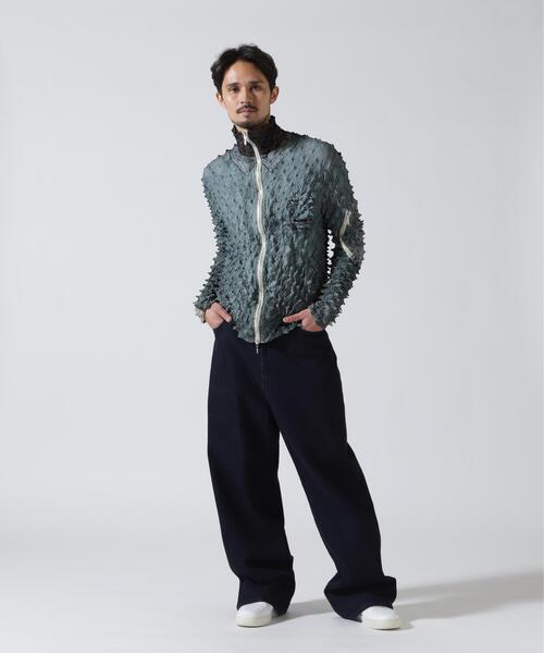MASU(エムエーエスユー)の「MASU/エムエーエスユー/SPIKY FLIGHT JACKET/M26U6BL002(その他アウター・メンズ・ブラック/モスグリーン・48)」の10枚目の写真