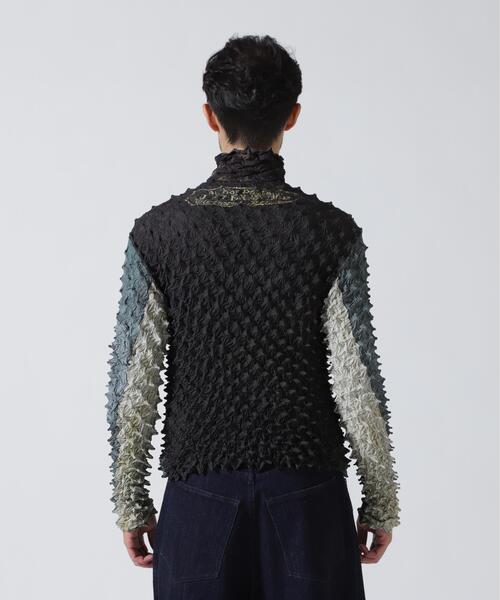 MASU(エムエーエスユー)の「MASU/エムエーエスユー/SPIKY FLIGHT JACKET/M26U6BL002(その他アウター・メンズ・ブラック/モスグリーン・48)」の13枚目の写真