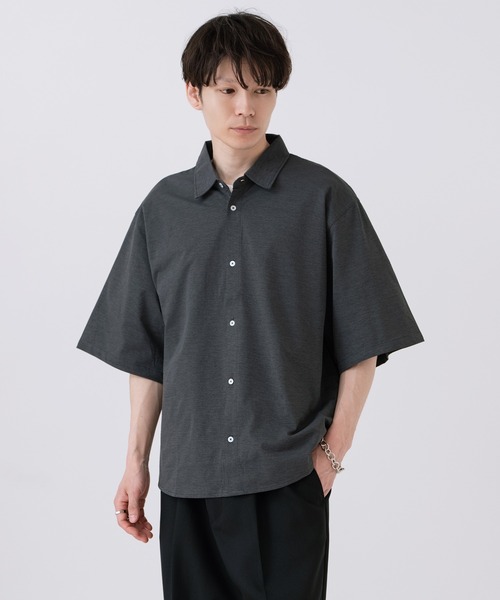 improves(インプローブス)の「マルチファンクション シスキー ビッグシルエット 半袖シャツ(シャツ/ブラウス・メンズ・カーキ/チャコール/ブラック/ベージュ/ホワイト・X-LARGE/LARGE/MEDIUM)」の21枚目の写真